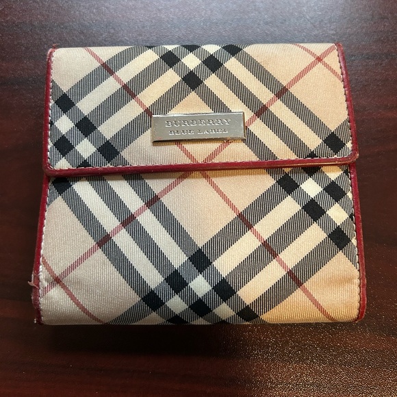 Authentic Burberry Blue Label Wallet - Picture 1 of 13